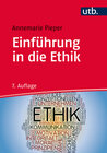 Buchcover Einführung in die Ethik