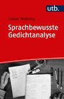 Buchcover Sprachbewusste Gedichtanalyse