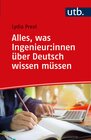 Buchcover Alles, was Ingenieur:innen über Deutsch wissen müssen