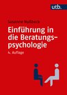 Buchcover Einführung in die Beratungspsychologie