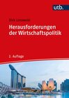 Buchcover Herausforderungen der Wirtschaftspolitik