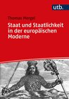 Buchcover Staat und Staatlichkeit in der europäischen Moderne