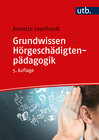 Buchcover Grundwissen Hörgeschädigtenpädagogik