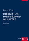 Buchcover Publizistik- und Kommunikationswissenschaft