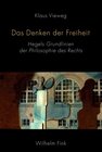 Buchcover Das Denken der Freiheit