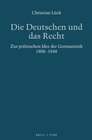 Buchcover Die Deutschen und das Recht