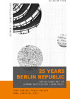 Buchcover 25 Years Berlin Republic