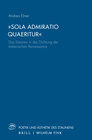 Buchcover „Sola Admiratio Quaeritur“