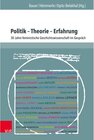 Buchcover Politik - Theorie - Erfahrung