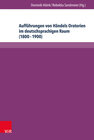 Buchcover Aufführungen von Händels Oratorien im deutschsprachigen Raum (1800–1900)