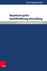 Buchcover Negotiorum gestio – Geschäftsführung ohne Auftrag
