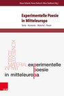 Buchcover Experimentelle Poesie in Mitteleuropa