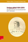 Buchcover Savigny global 1814–2014