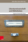 Buchcover Literaturwissenschaft und Bibliotheken