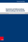 Buchcover Demokratie und Selbstverwaltung – Selbstverwaltung in der Demokratie
