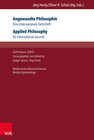 Buchcover Angewandte Philosophie. Eine internationale Zeitschrift / Applied Philosophy. An International Journal