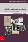 Buchcover 100 Jahre Arbeitsmarktverwaltung
