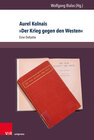 Buchcover Aurel Kolnais »Der Krieg gegen den Westen«