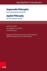 Buchcover Angewandte Philosophie. Eine internationale Zeitschrift / Applied Philosophy. An International Journal