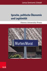 Buchcover Sprache, politische Ökonomie und Legitimität