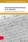 Buchcover Deutsch-dänische Kulturbeziehungen im 18. Jahrhundert
