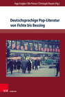 Buchcover Deutschsprachige Pop-Literatur von Fichte bis Bessing