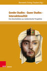 Buchcover Gender Studies – Queer Studies – Intersektionalität