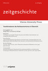 Buchcover Transformationen des Rechtsextremismus in Österreich