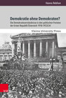 Buchcover Demokratie ohne Demokraten?