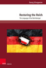 Buchcover Restoring the Reich