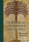 Buchcover Esoterik als Grundsatz und als Weg