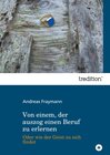 Buchcover Von einem, der auszog einen Beruf zu erlernen