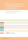 Buchcover Jahrbuch der berufs- und wirtschaftspädagogischen Forschung 2013