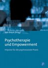 Buchcover Psychotherapie und Empowerment