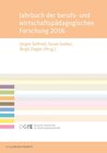 Buchcover Jahrbuch der berufs- und wirtschaftspädagogischen Forschung 2016