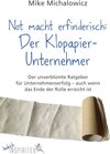 Buchcover Not macht erfinderisch: Der Klopapier-Unternehmer