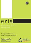 Buchcover ERIS - European Review of International Studies 1/2015