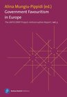 Buchcover Government Favouritism in Europe