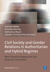 Buchcover Civil Society and Gender Relations in Authoritarian and Hybrid Regimes