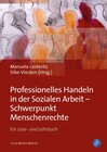 Buchcover Professionelles Handeln in der Sozialen Arbeit – Schwerpunkt Menschenrechte