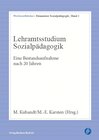 Buchcover Lehramtsstudium Sozialpädagogik