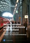 Buchcover Bahnhofsmission und Bahnhofsdienste in Deutschland