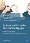 Buchcover Professionalität in der Kindheitspädagogik