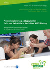 Buchcover Professionalisierung pädagogischer Fach- und Lehrkräfte in der frühen MINT-Bildung