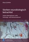 Buchcover Sterben neurobiologisch betrachtet