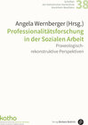 Buchcover Professionalitätsforschung in der Sozialen Arbeit