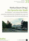 Buchcover Die Sprache der Stadt