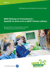 Buchcover MINT-Bildung im Primarbereich – Qualität im Unterricht zu MINT-Themen stärken