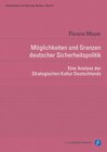 Buchcover Möglichkeiten und Grenzen deutscher Sicherheitspolitik