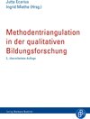 Buchcover Methodentriangulation in der qualitativen Bildungsforschung